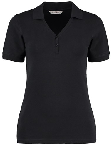KUS-KK732-Regular Fit Comfortec® V Neck Polo